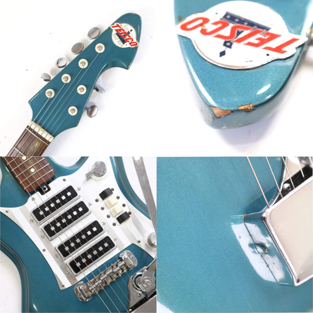 【中古】TEISCO テスコ K-4L 1960s エレキギター 詳細画像