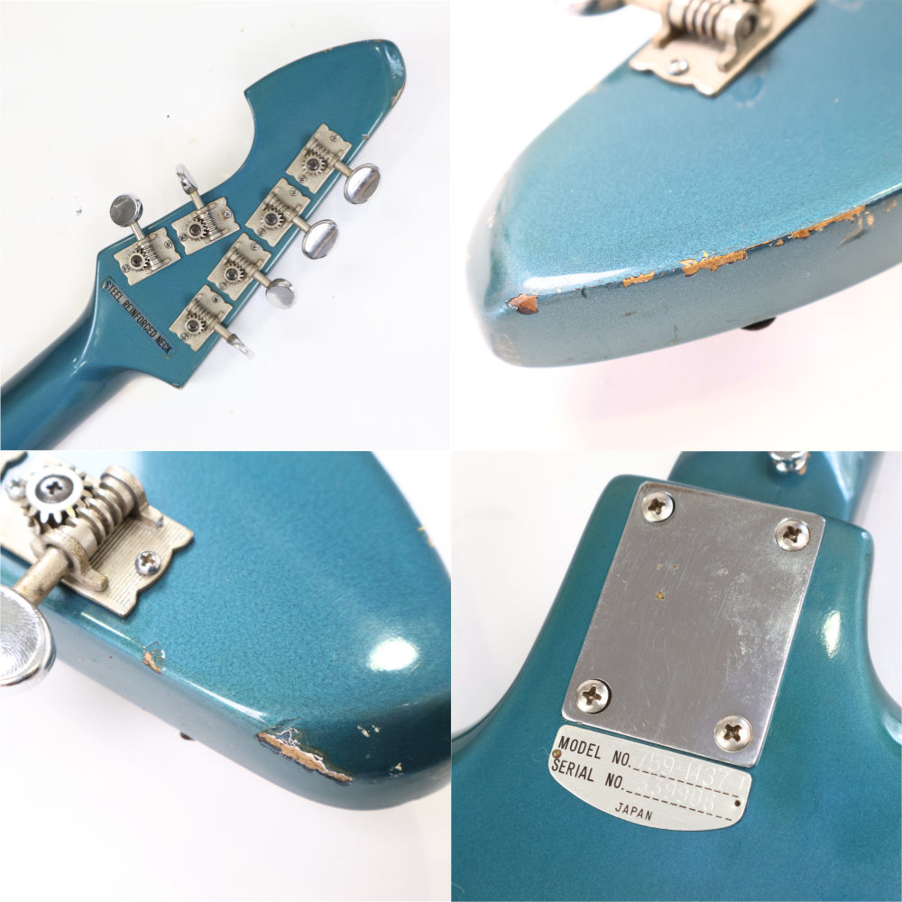 【中古】TEISCO テスコ K-4L 1960s エレキギター 詳細画像
