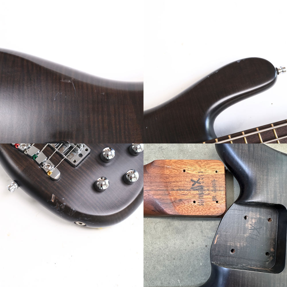 【中古】WARWICK ワーウィック Streamer LX 5st Nivrana Black Transparent Satin(Oil Finish) 2011年製 エレキベース 傷