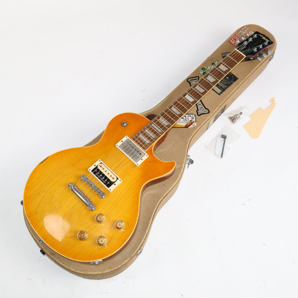 【中古】 エレキギター Navigator by ESP N-LP-’97 HONEY KEN KEN YOKOYAMA Model ガムテープ外し処理済み プレイヤーズコンディション 横山健モデル