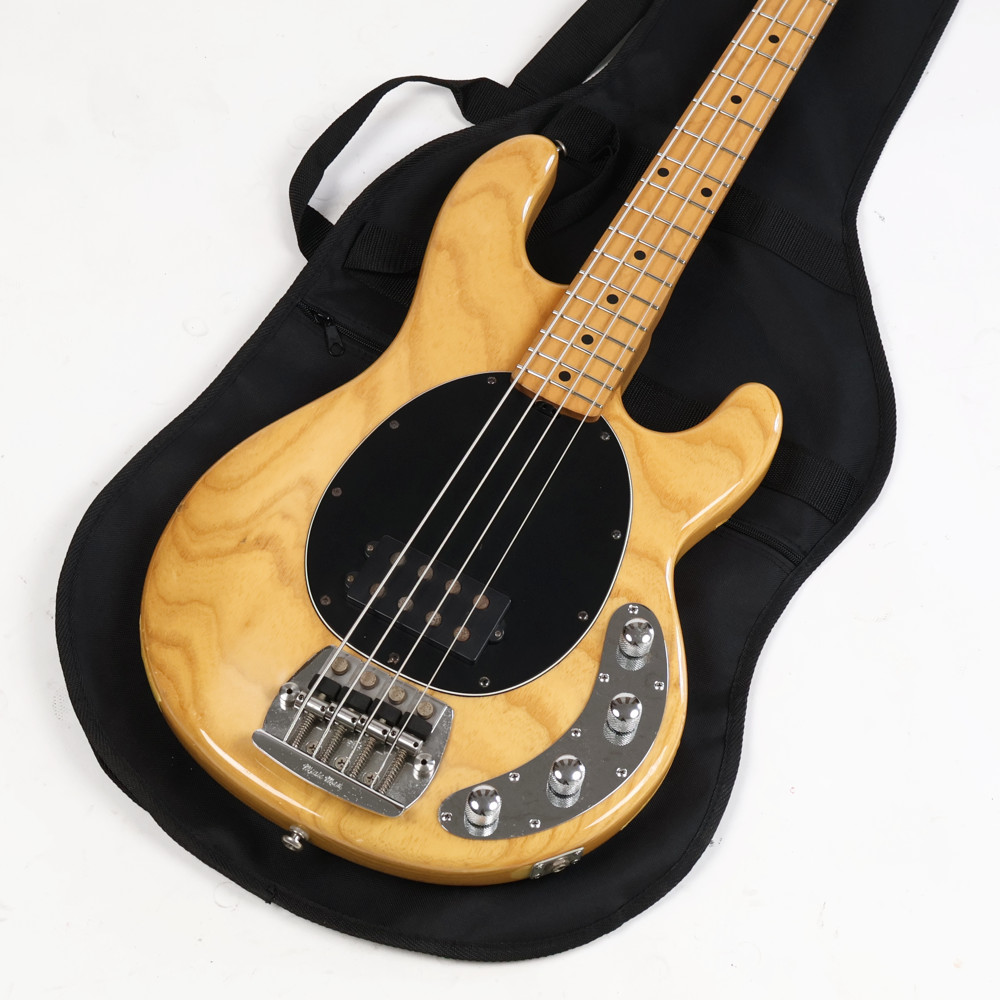 【中古】 MUSIC MAN ミュージックマン StingRay EX スティングレイ Natural / M 1997年製 日本製 エレキベース ボディトップ