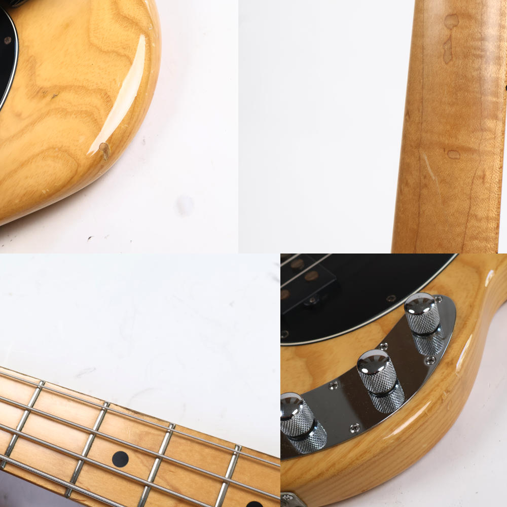 【中古】 MUSIC MAN ミュージックマン StingRay EX スティングレイ Natural / M 1997年製 日本製 エレキベース 傷