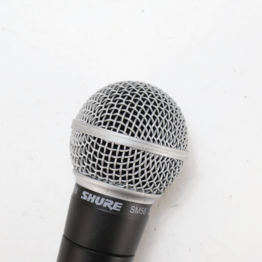 【中古】 マイク ダイナミックマイク ボーカル用 SHURE SM58 シュアー 58 ゴッパ シュア グリル