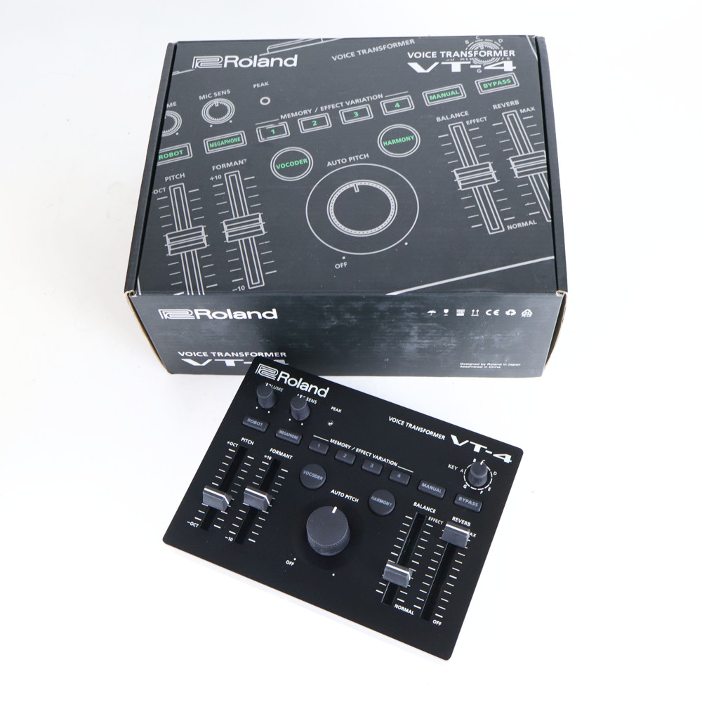【中古】 ボイスエフェクト ボーカルエフェクター ROLAND VT-4 Voice Transformer ボイストランスフォーマー ローランド
