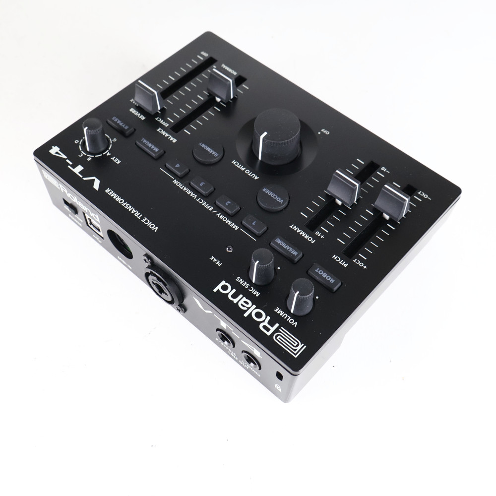 【中古】 ボイスエフェクト ボーカルエフェクター ROLAND VT-4 Voice Transformer ボイストランスフォーマー ローランド アングル