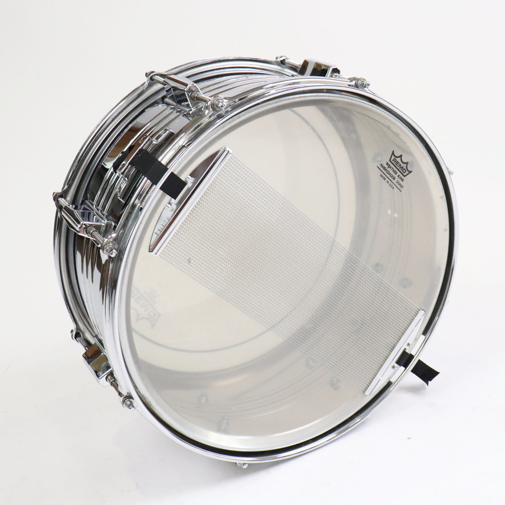 【中古】 スネアドラム パール Pearl Steel shell 14x6.5 Made in Japan スネアサイド