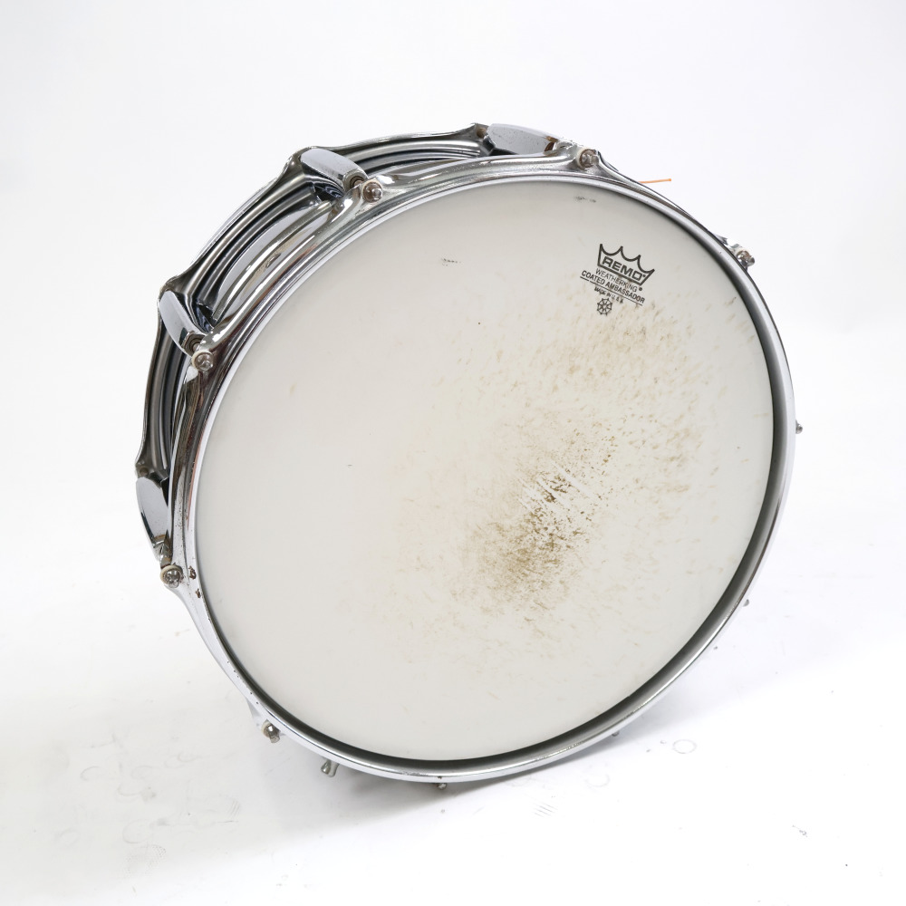 【中古】 スネアドラム パール Pearl SensiTone Steel Custom Alloy 14x6.5 スチールシェル 詳細画像