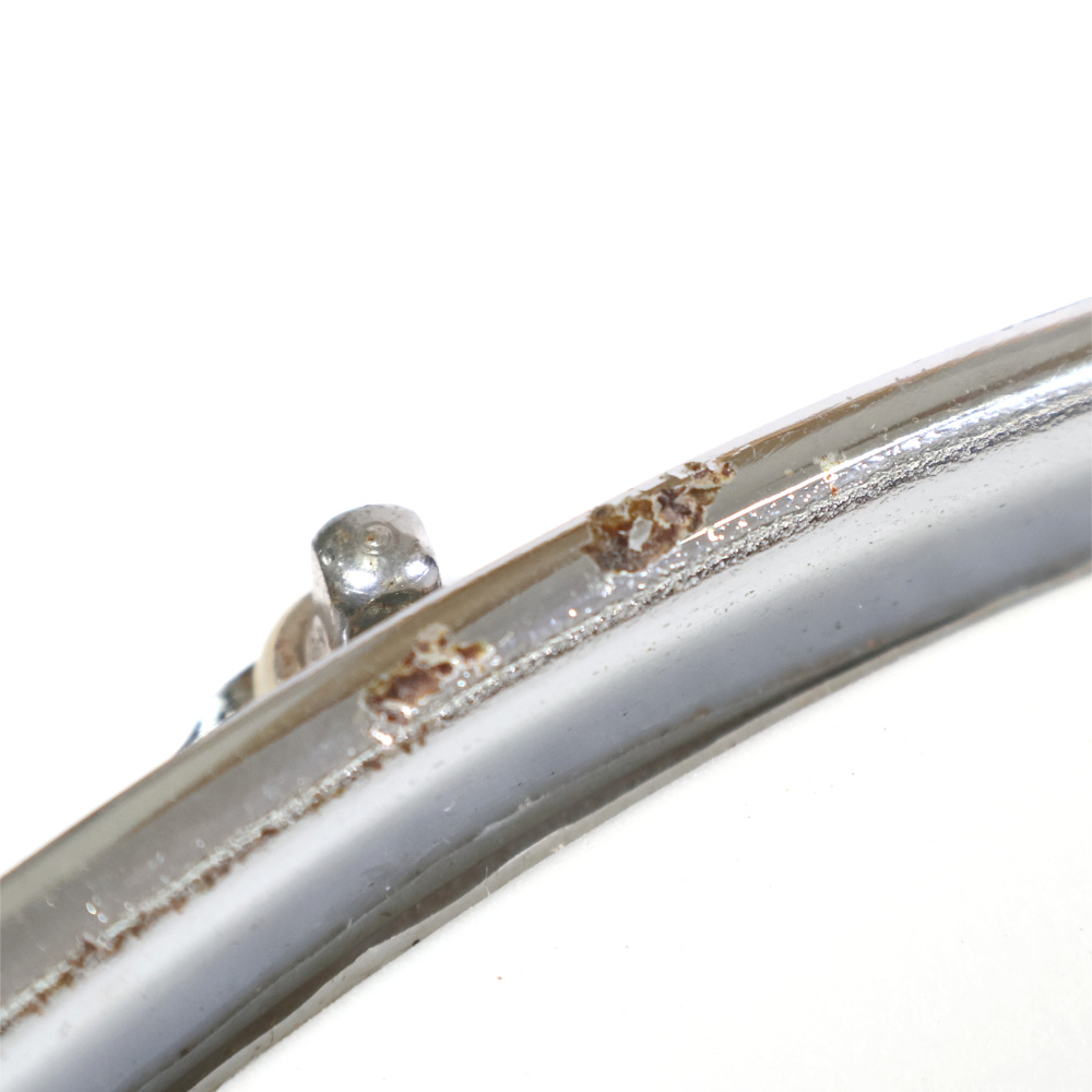 【中古】 スネアドラム パール Pearl SensiTone Steel Custom Alloy 14x6.5 スチールシェル 詳細画像