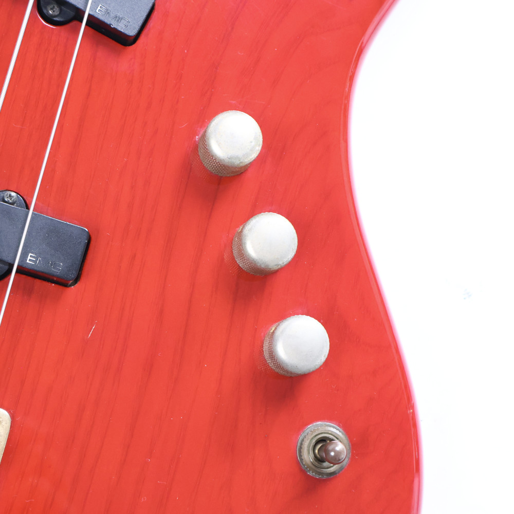 【中古】 Moon ムーン J-J175 (JJ-175) EMG Fretless フレットレス エレキベース 錆