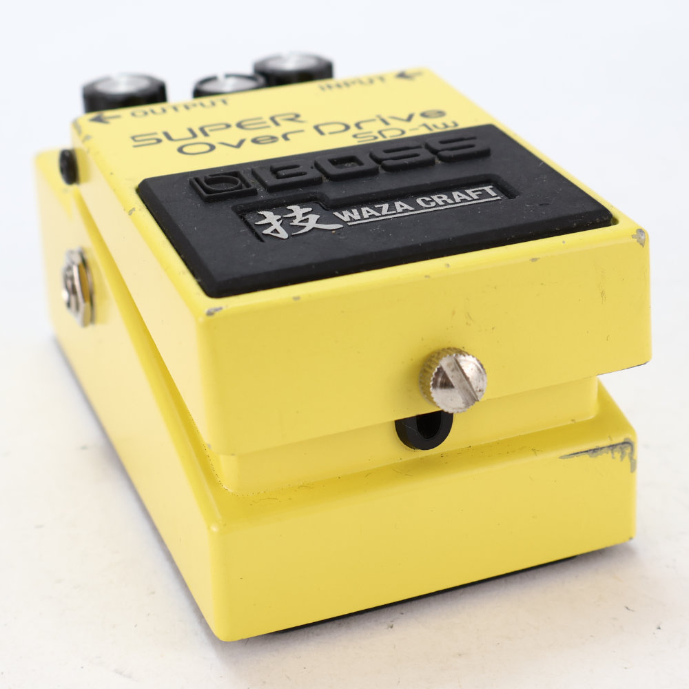 【中古】 エフェクター BOSS SD-1W SUPER OVER DRIVE WAZA CRAFTシリーズ オーバードライブ 技 側面