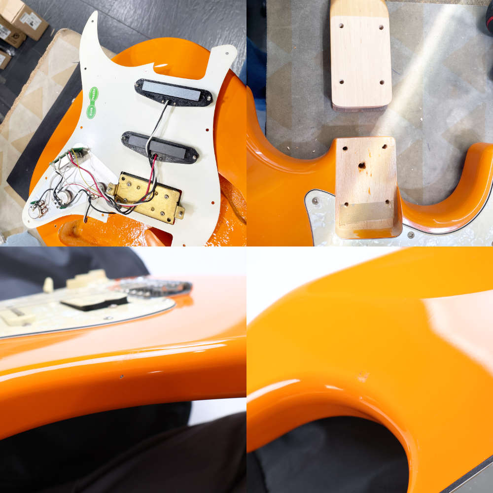 【中古】 エレキギター Crush by Orange Crush Guitar STタイプ