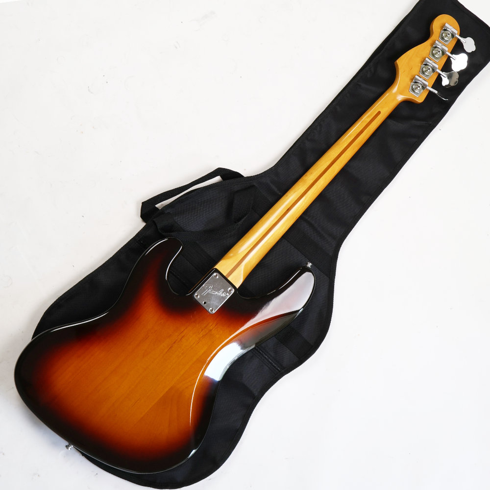 【中古】Fender フェンダー American Standard Jazz Bass Longhorn 1989年〜1991年製 Brown Sunburst エレキベース ボディバック画像
