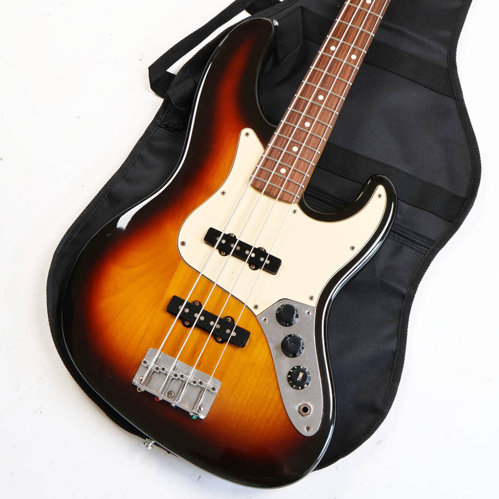 【中古】Fender フェンダー American Standard Jazz Bass Longhorn 1989年〜1991年製 Brown Sunburst エレキベース ボディ画像