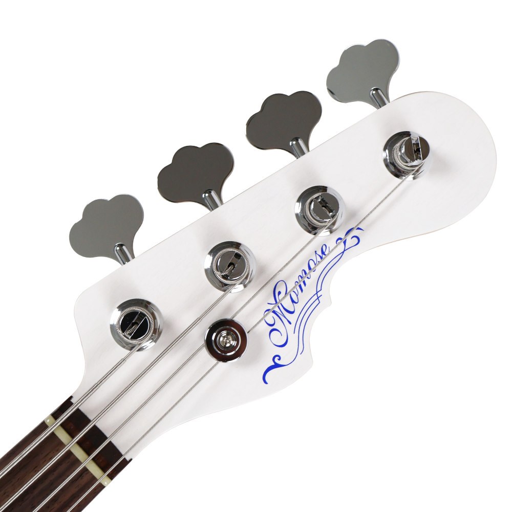MOMOSE モモセ Limited Model MJ1-ADZ-BL/R WH/OIL-MH エレキベース ヘッド画像