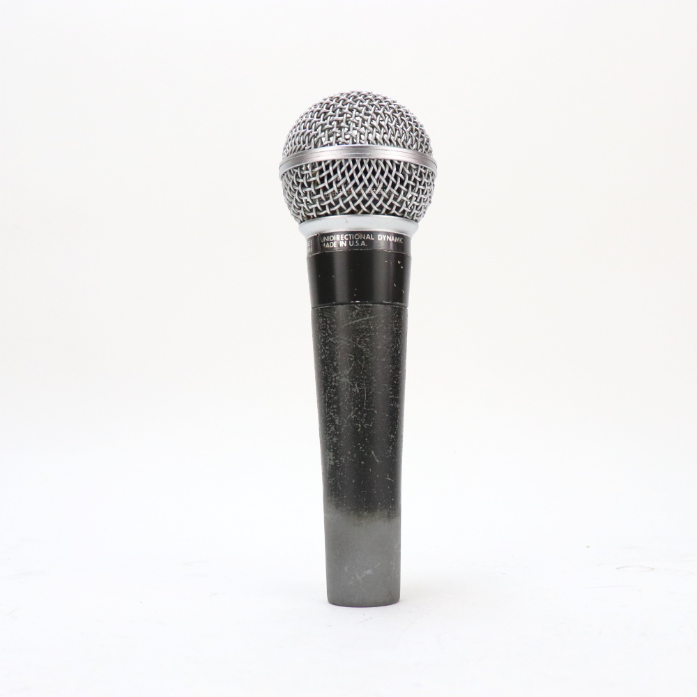 【中古】 マイク ダイナミックマイク ボーカル用 SHURE SM58 スモールロゴ Made in USA シュアー 58 ゴッパ シュア 詳細画像