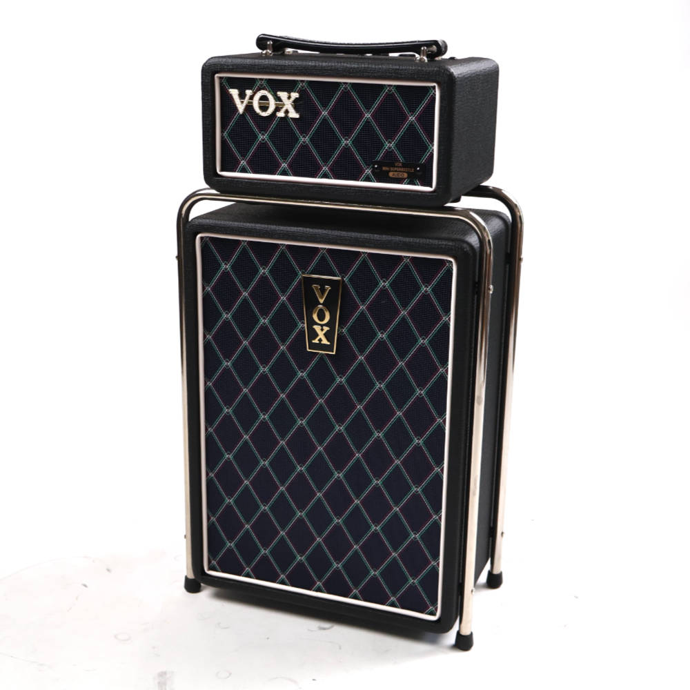 【中古】 VOX MSB50ABK Mini SuperBeetle Audio 50W Bluetooth オーディオスピーカー 小型ギターアンプ フロント画像