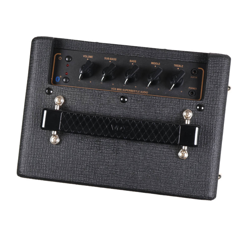 【中古】 VOX MSB50ABK Mini SuperBeetle Audio 50W Bluetooth オーディオスピーカー 小型ギターアンプ トップ画像
