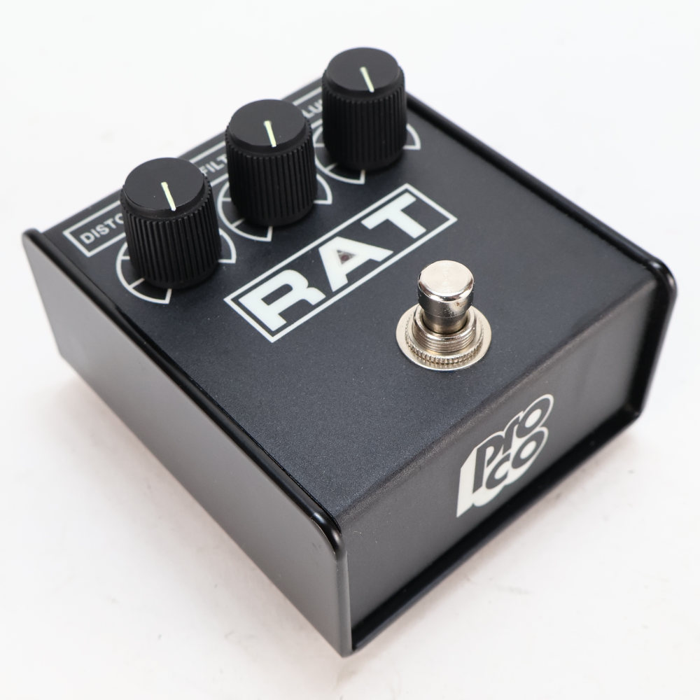 【中古】 ディストーション PROCO RAT2 エフェクター プロコ ラット RAT 1992年製 本体画像 斜め2
