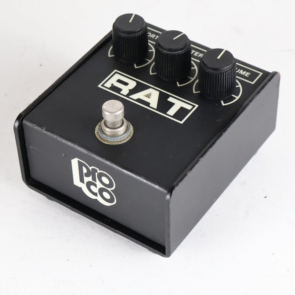 【中古】 ディストーション PROCO RAT2 エフェクター プロコ ラット RAT 1992年製 側面