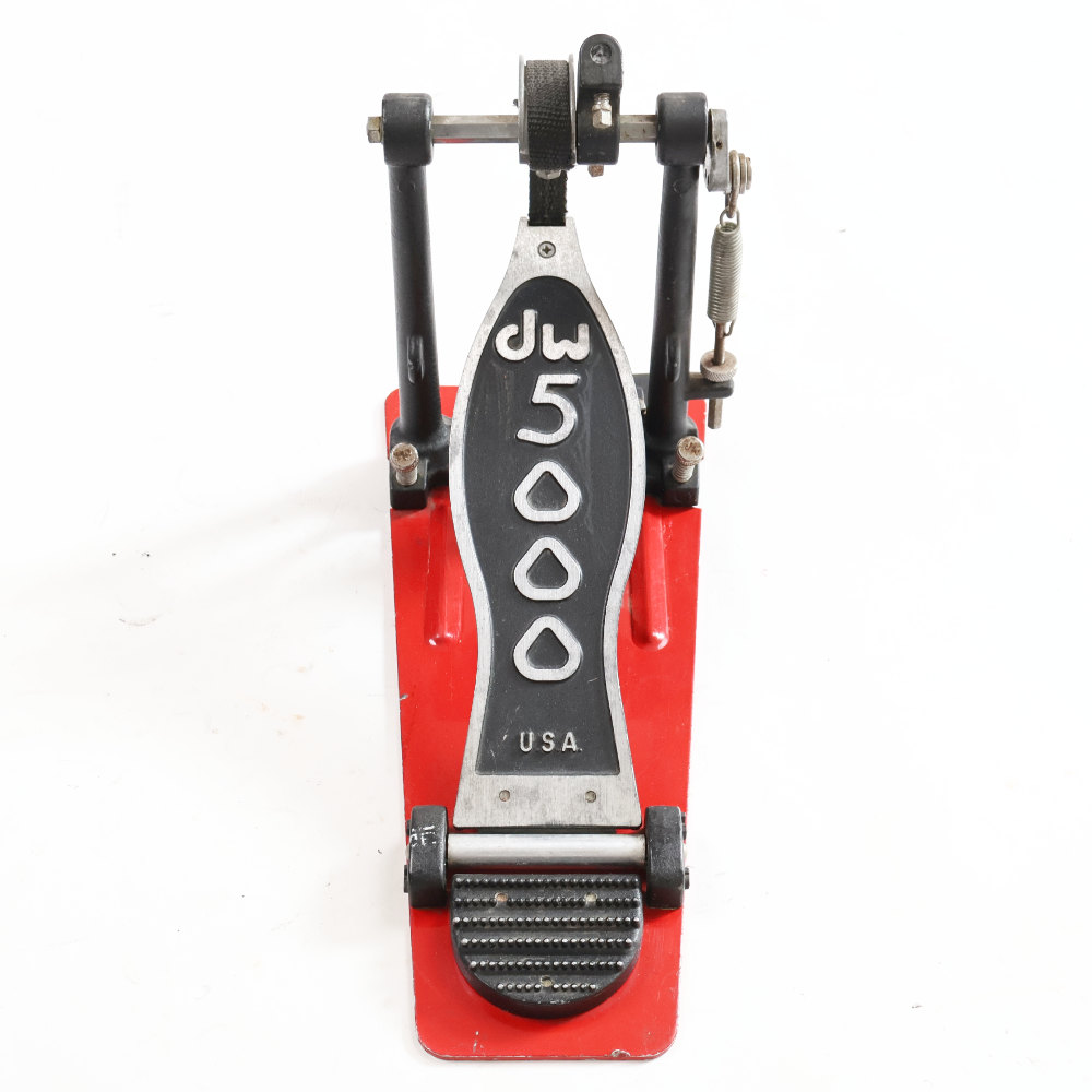 【中古】 ドラムペダル DW DW-5000 ナイロンベルトドライブ シングルペダル 本体画像 裏