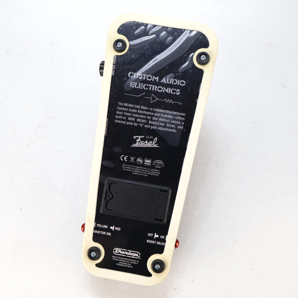 Dunlop MC404 CAE Wah ギターエフェクター 本体　ジャンク 中古】 MXR MC404 CAE WAH DUAL INDUCTOR WAH ギターエフェクター