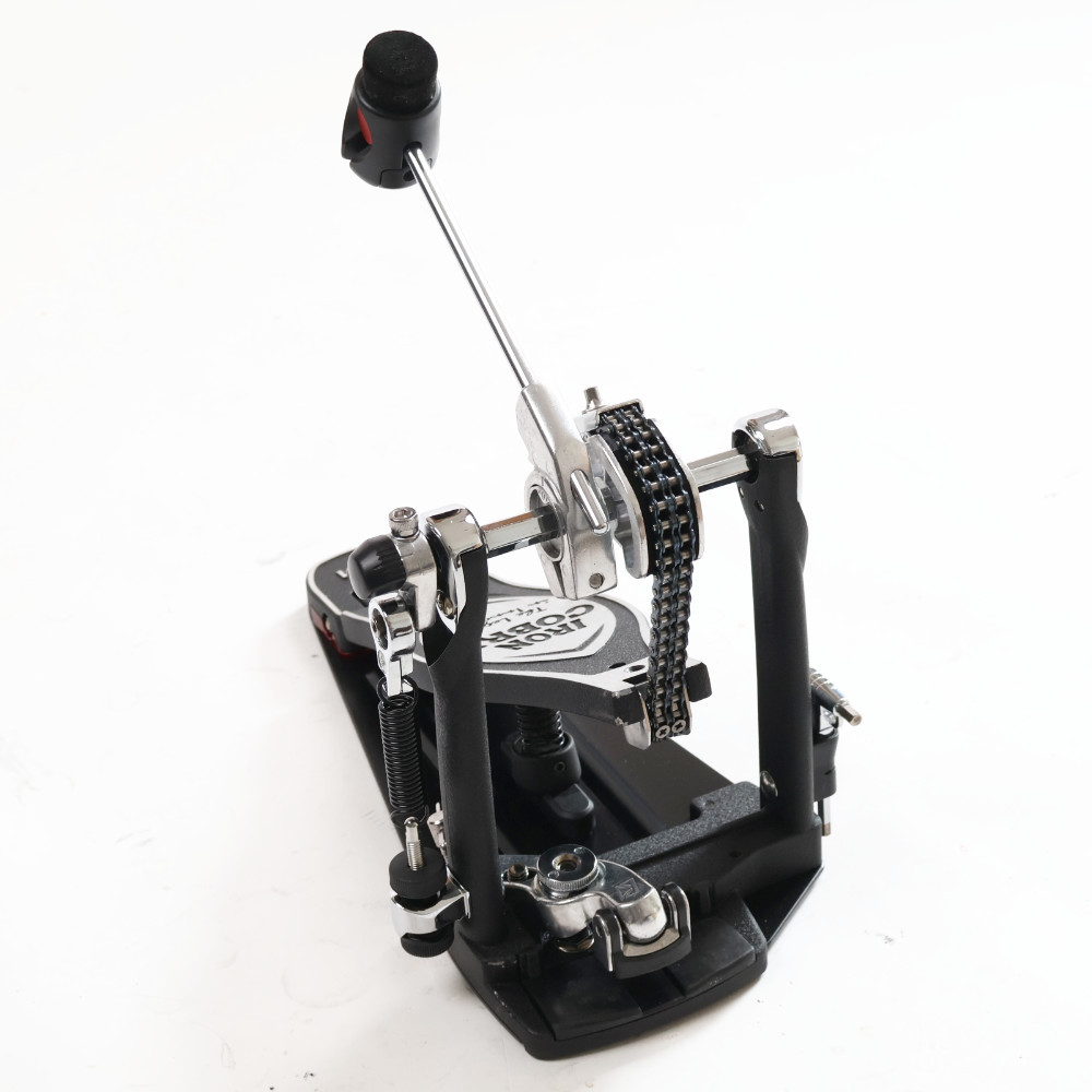 【中古】 ドラムペダル タマ TAMA HP900PZB Iron Cobra 900 Single Pedal Power Glide ドラムペダル 本体画像 斜め