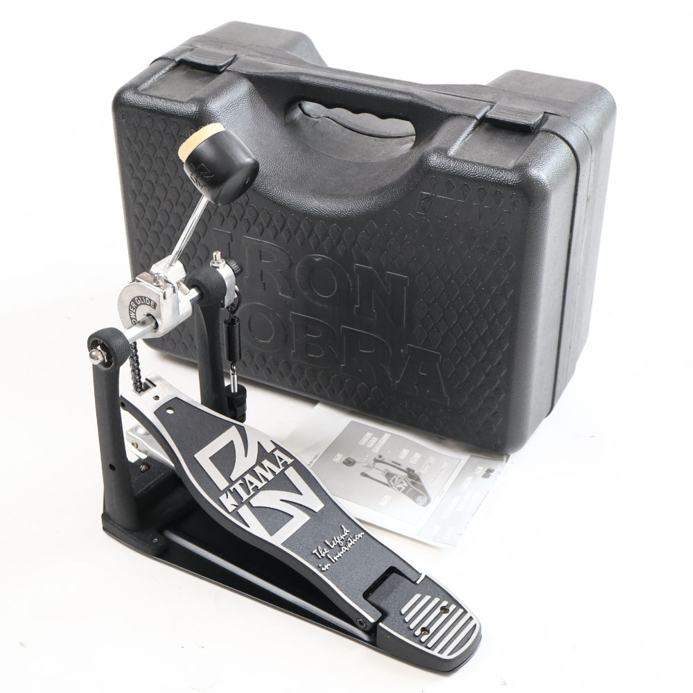 【中古】 ドラムペダル タマ TAMA HP200 Iron Cobra 200 Single Pedal Power Glide アイアンコブラ