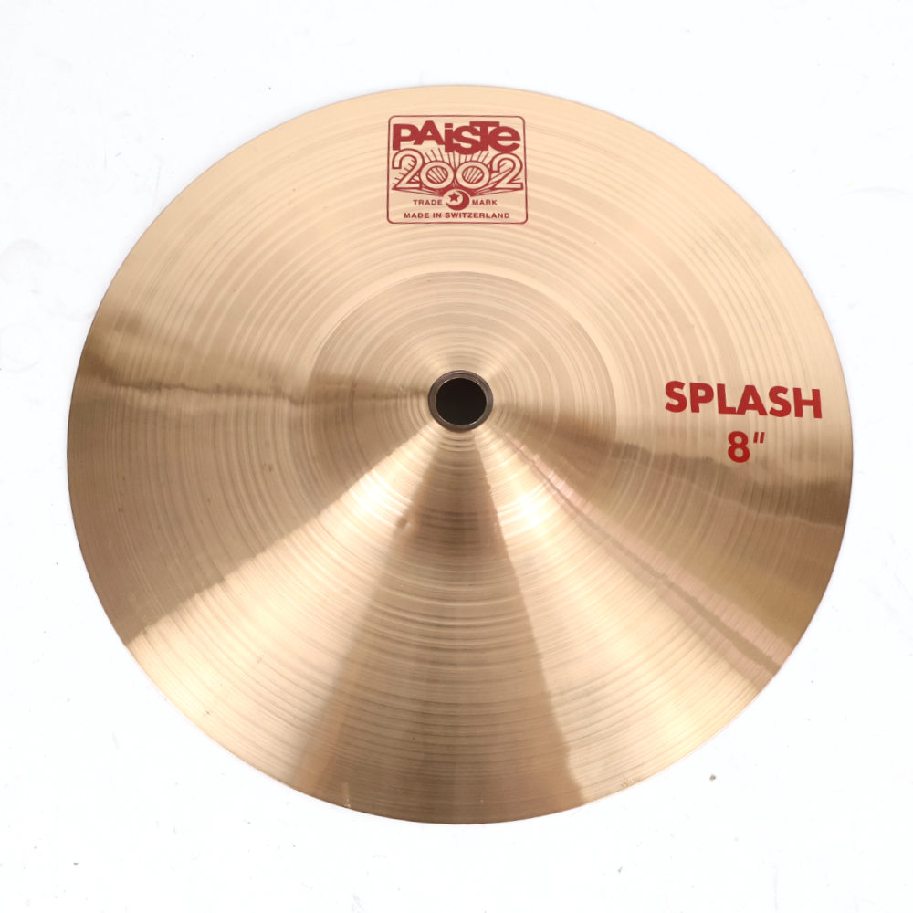 【中古】 スプラッシュシンバル パイステ PAISTE 2002 Splash 8インチ