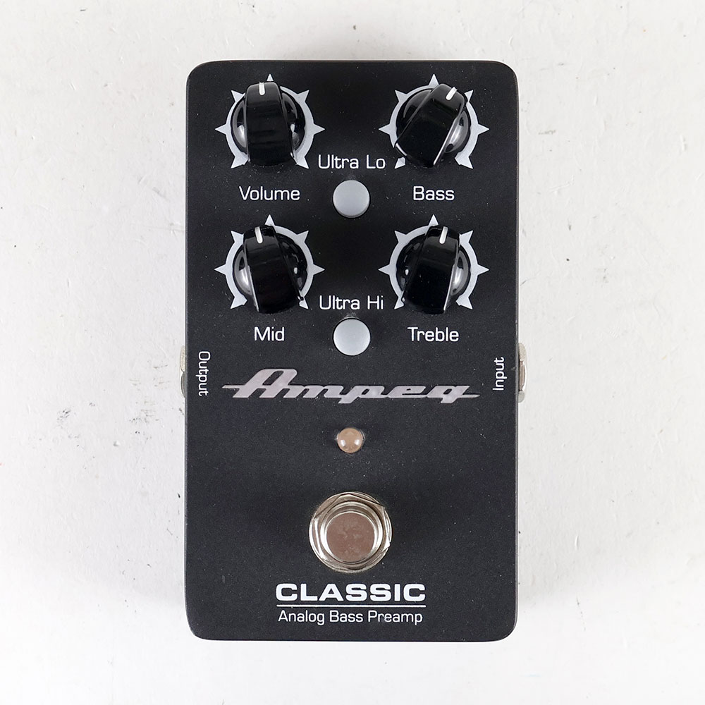 【中古】 Ampeg Classic Analog Bass Preamp ベース用プリアンプ