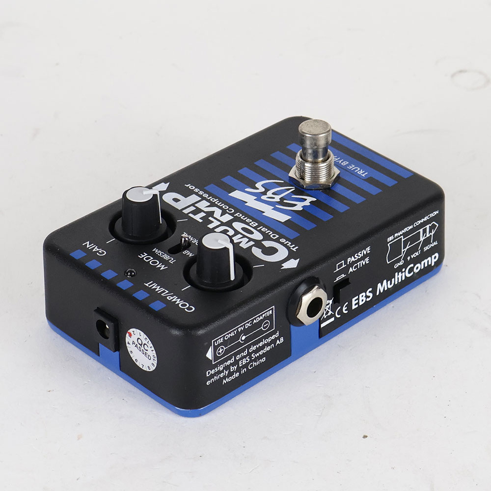 【中古】コンプレッサー エフェクター EBS MULTI COMP ベースエフェクター 旧型 全体