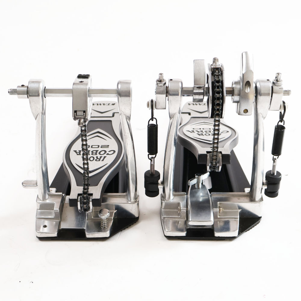【中古】 ドラムツインペダル タマ TAMA HP200PTW Iron Cobra 200 Twin Pedal Power Glide アイアンコブラ 本体画像 裏