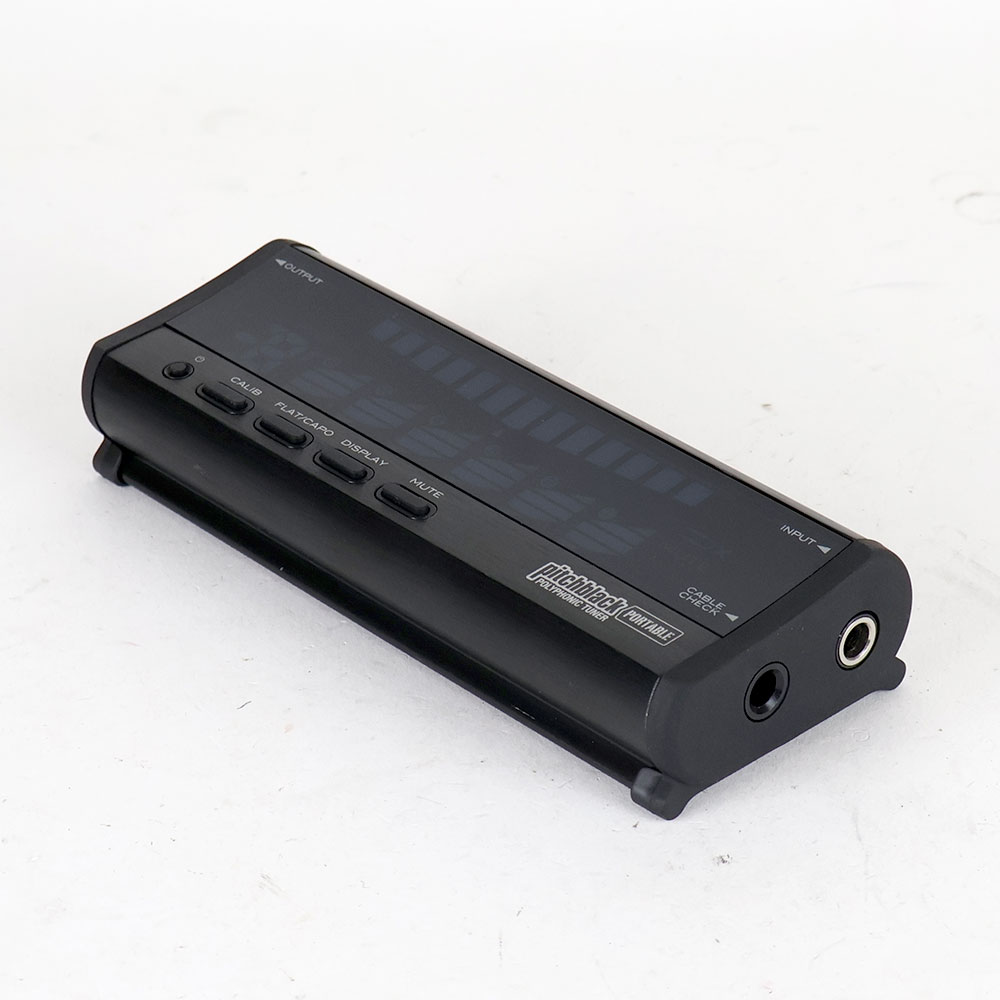 【中古】 チューナー KORG PB-04 PITHCHBLACK PORTABLE コルグ ピッチブラックポータブル 全体