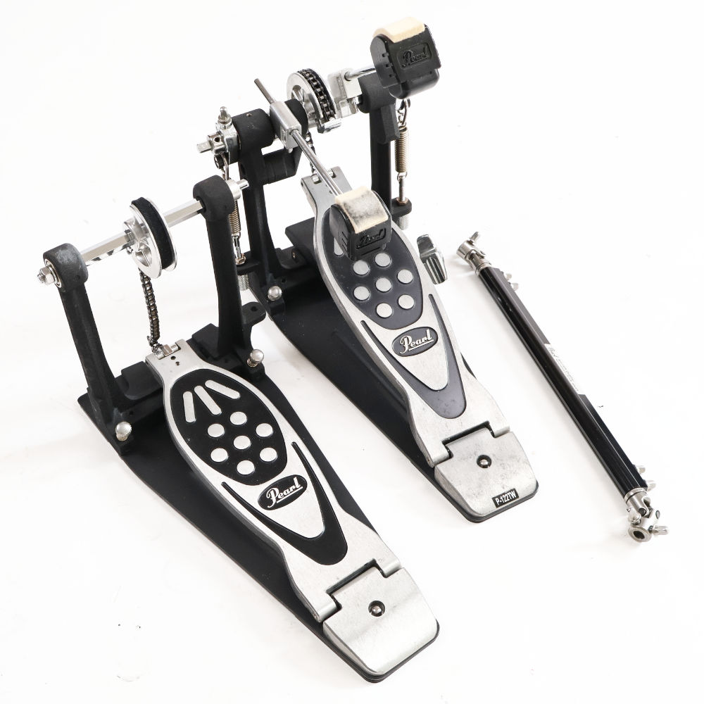 【中古】 ドラムツインペダル パール Pearl P-122TW ツインペダル ドラムペダル