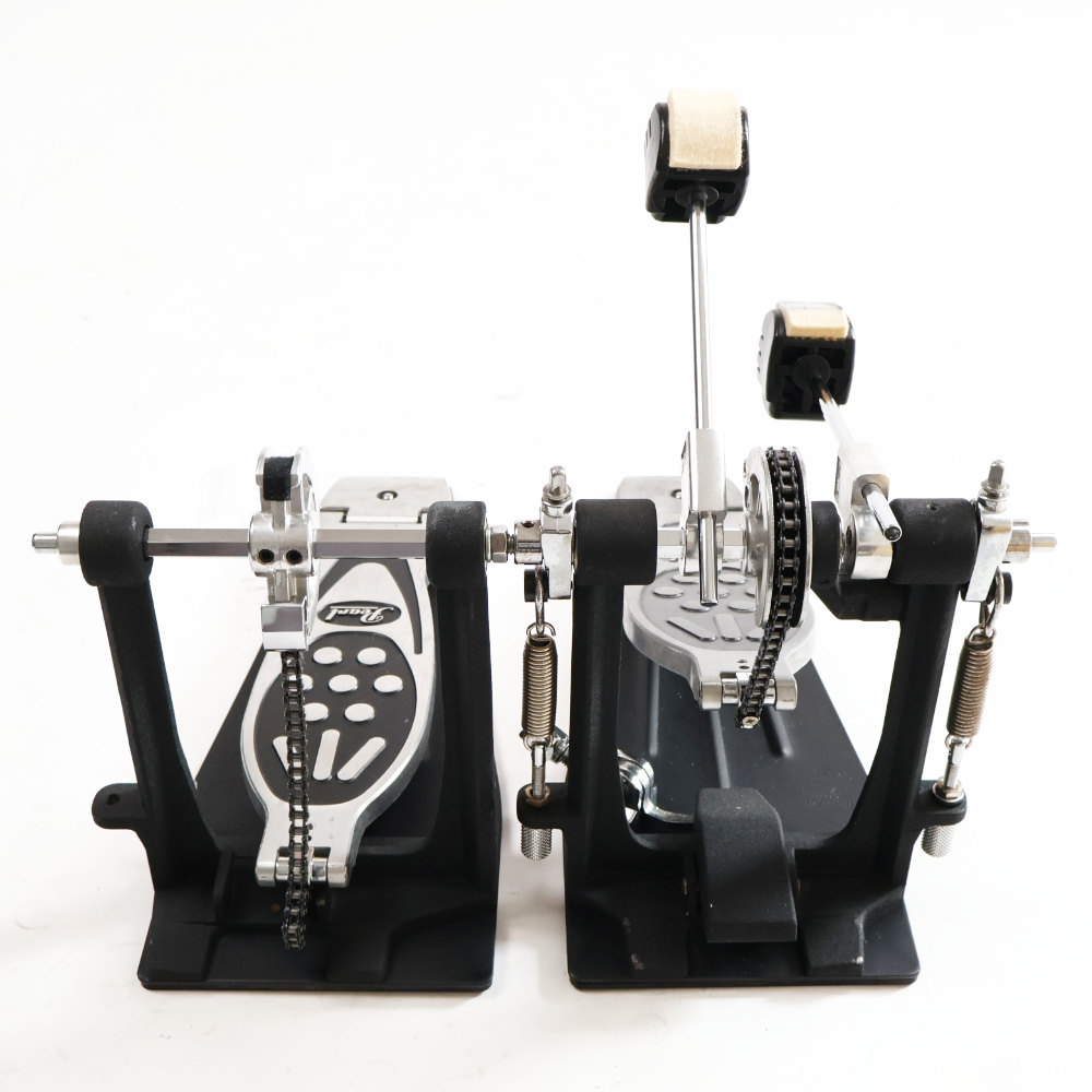 【中古】 ドラムツインペダル パール Pearl P-122TW ツインペダル ドラムペダル 本体画像 裏