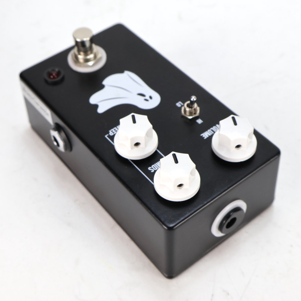 【中古】 JHS Pedals Haunting Mids ギターエフェクター プリアンプ ブースター MID EQコントロールペダル リア斜めアングル画像