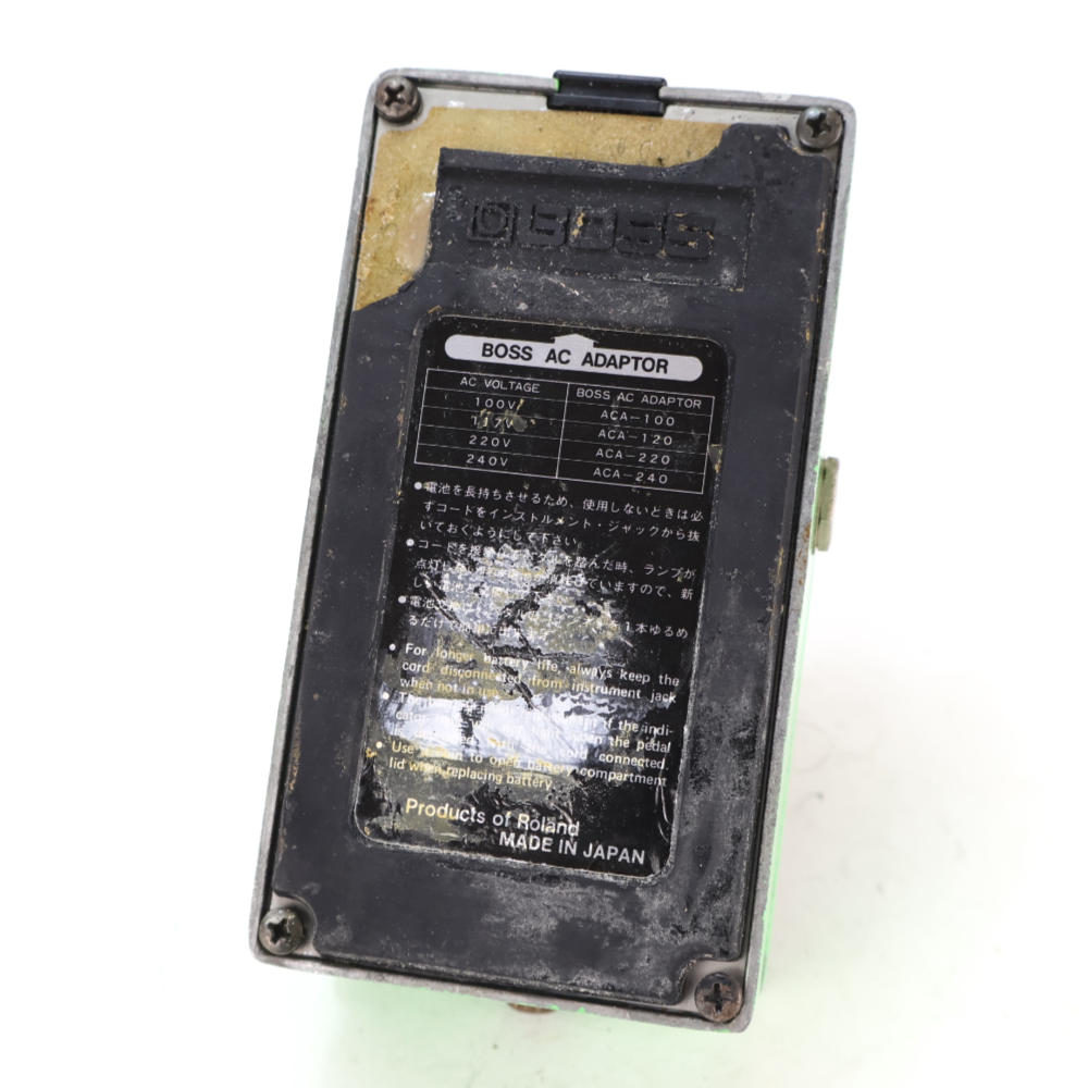 【中古】フェイザー エフェクター BOSS PH-1r Phaser 銀ネジ Made in Japan ギターエフェクター ボトム画像