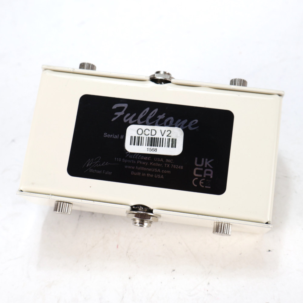 【中古】 Fulltone フルトーン OCD V2 オーバードライブ ギターエフェクター ボトム画像