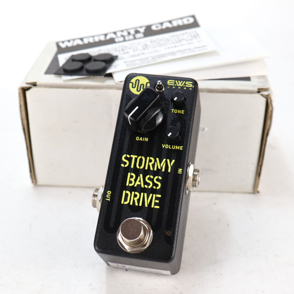 【中古】 E.W.S. Stormy Bass Drive ストーミーベースドライブ ベース用オーバードライブ エフェクター
