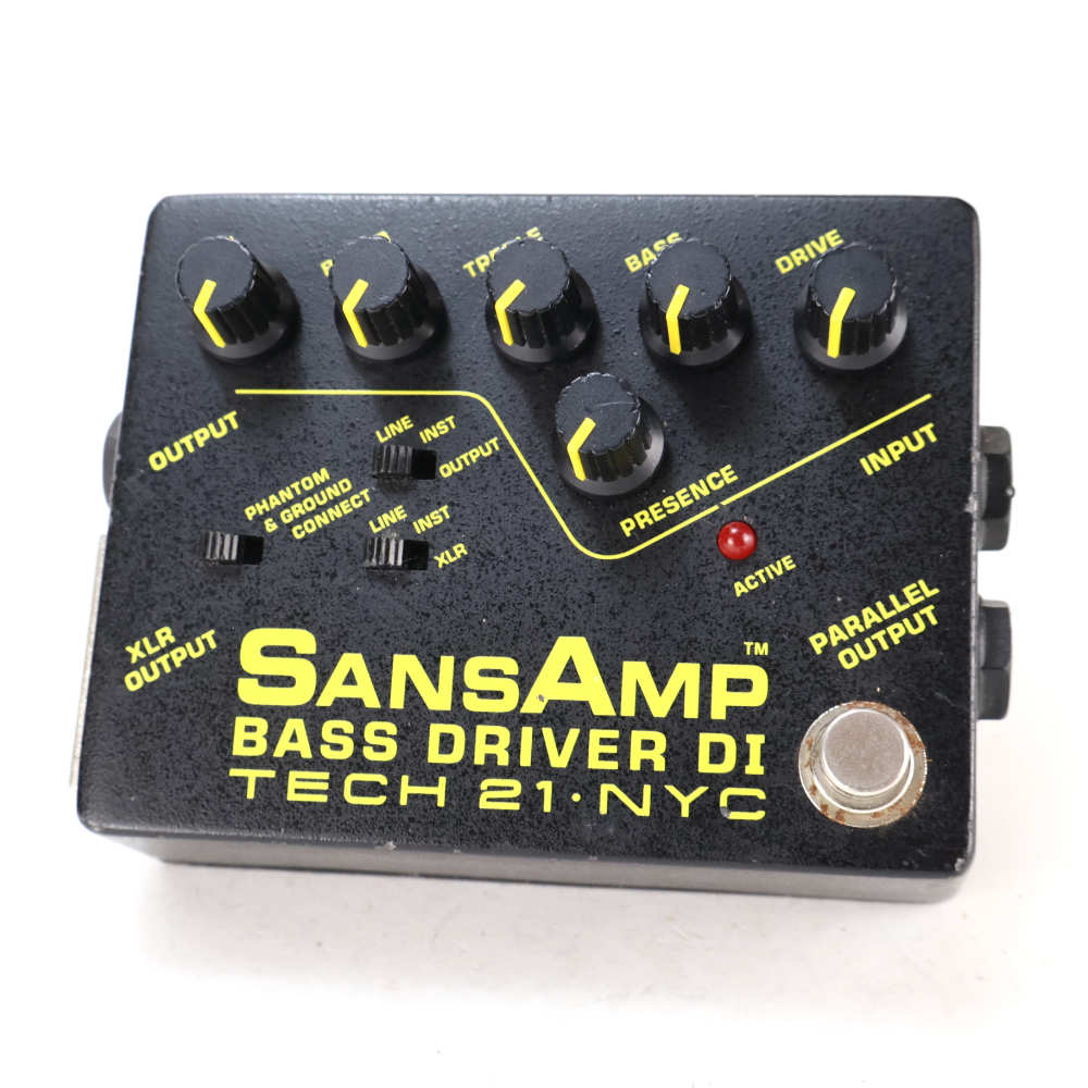 【中古】サンズアンプ ベースドライバーDI TECH21 SansAmp BASS DRIVER DI 旧仕様 ベース用DI プリアンプ