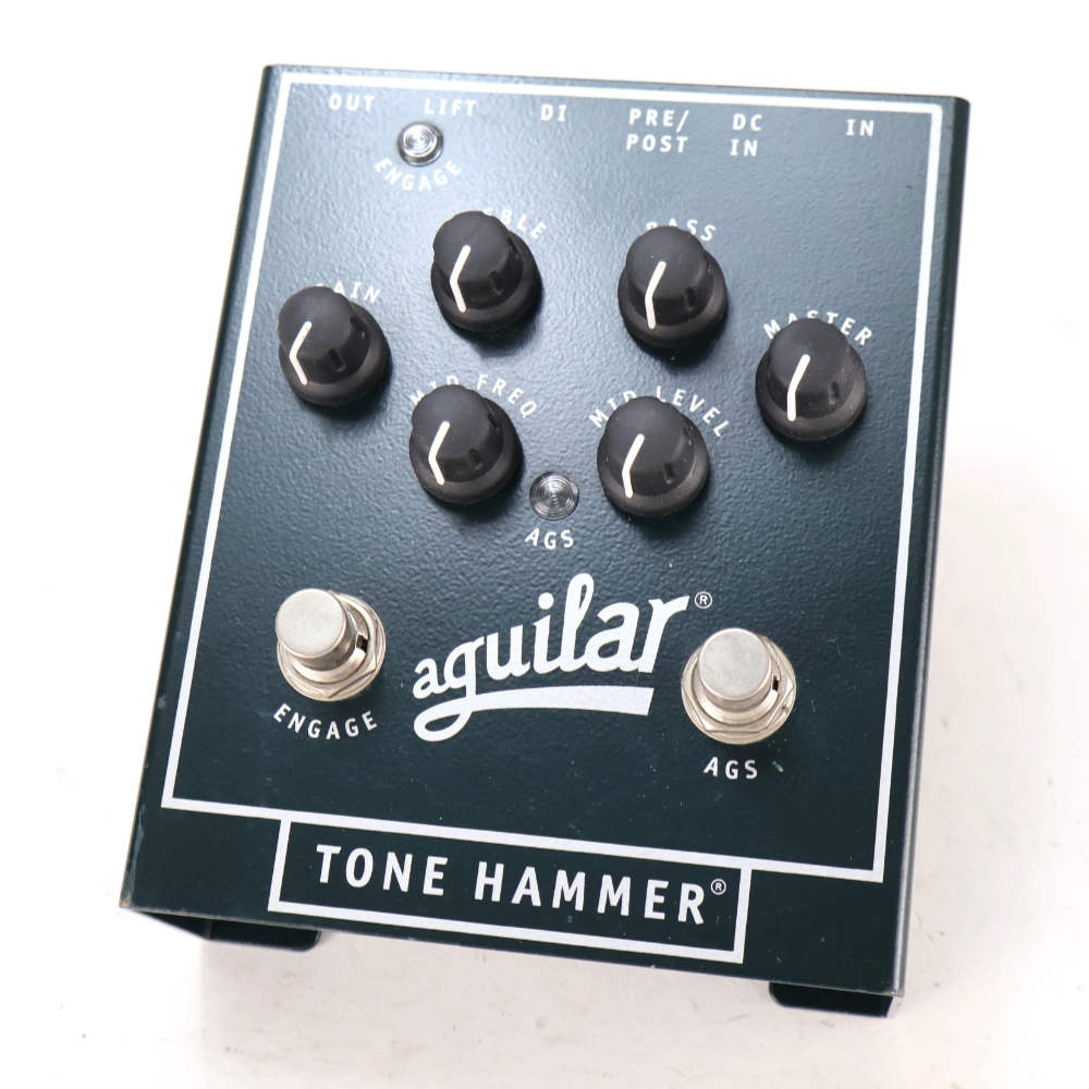 【中古】 ベースプリアンプ DI アギュラー AGUILAR TONE HAMMER ダイレクトボックス プリアンプ