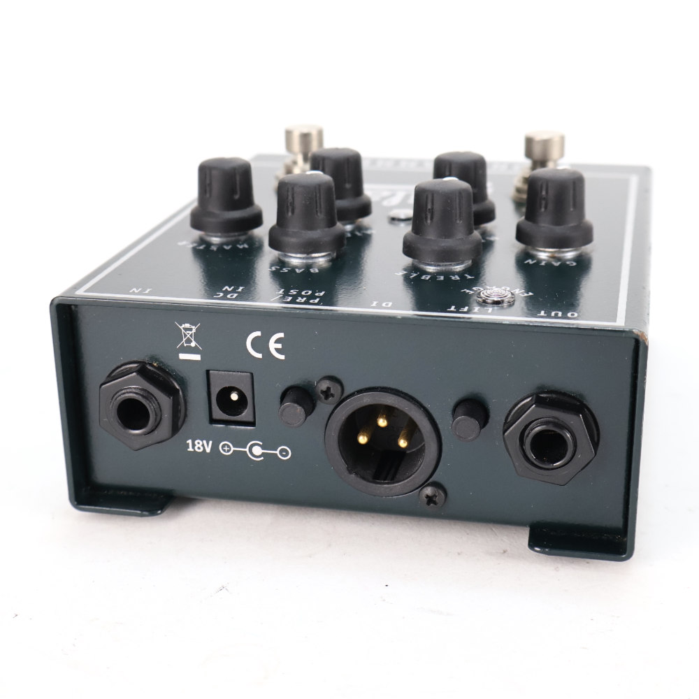 【中古】 ベースプリアンプ DI アギュラー AGUILAR TONE HAMMER ダイレクトボックス プリアンプ リア画像
