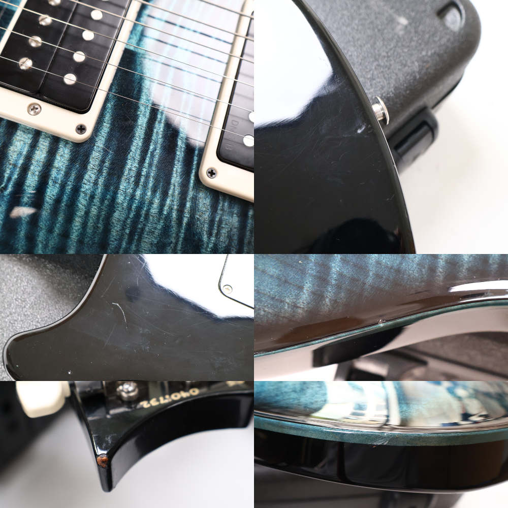 【中古】 エレキギター PRS Custom 24 Cobalt Smokeburst 2025年製 Paul Reed Smith カスタム24 ノン10 3.50kg 傷