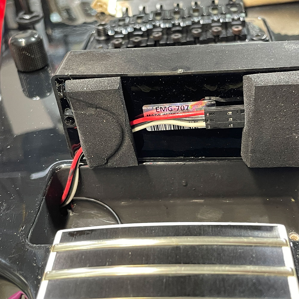 【中古】 ESP E-II 7弦エレキギター Arrow-7 BABYMETAL BK/RED べビーメタル アロウ7 ピックアップ