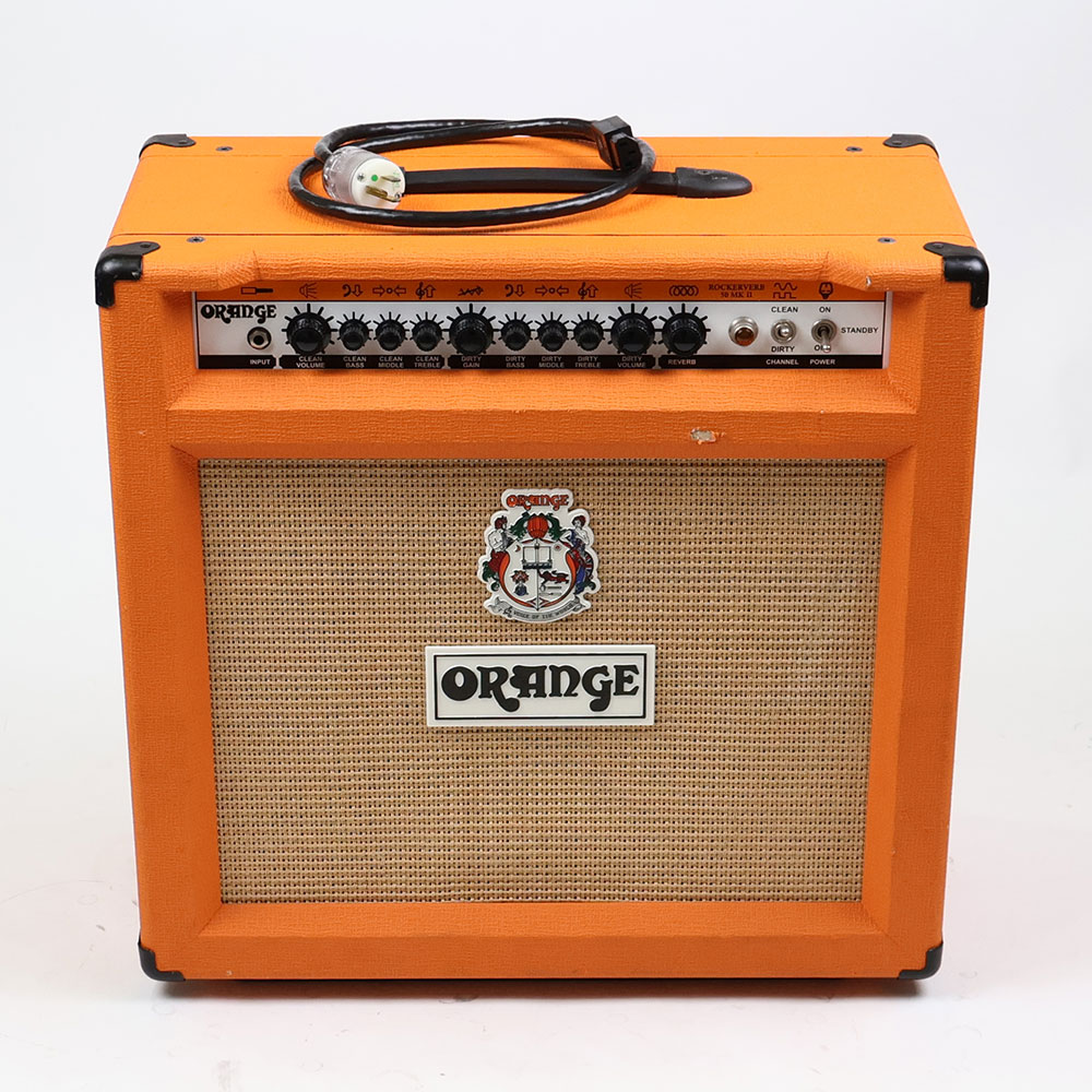 【中古】 ギターアンプ ORANGE ROCKERVERB 50 COMBO MK II 112