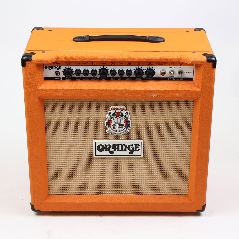 【中古】 ギターアンプ ORANGE ROCKERVERB 50 COMBO MK II 112 正面