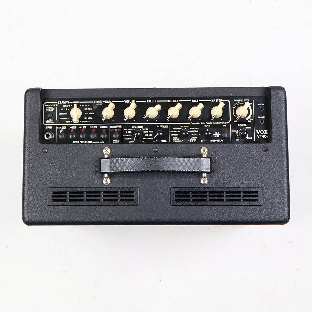 【中古】 ギターアンプ VOX VT40+ コントロールパネル