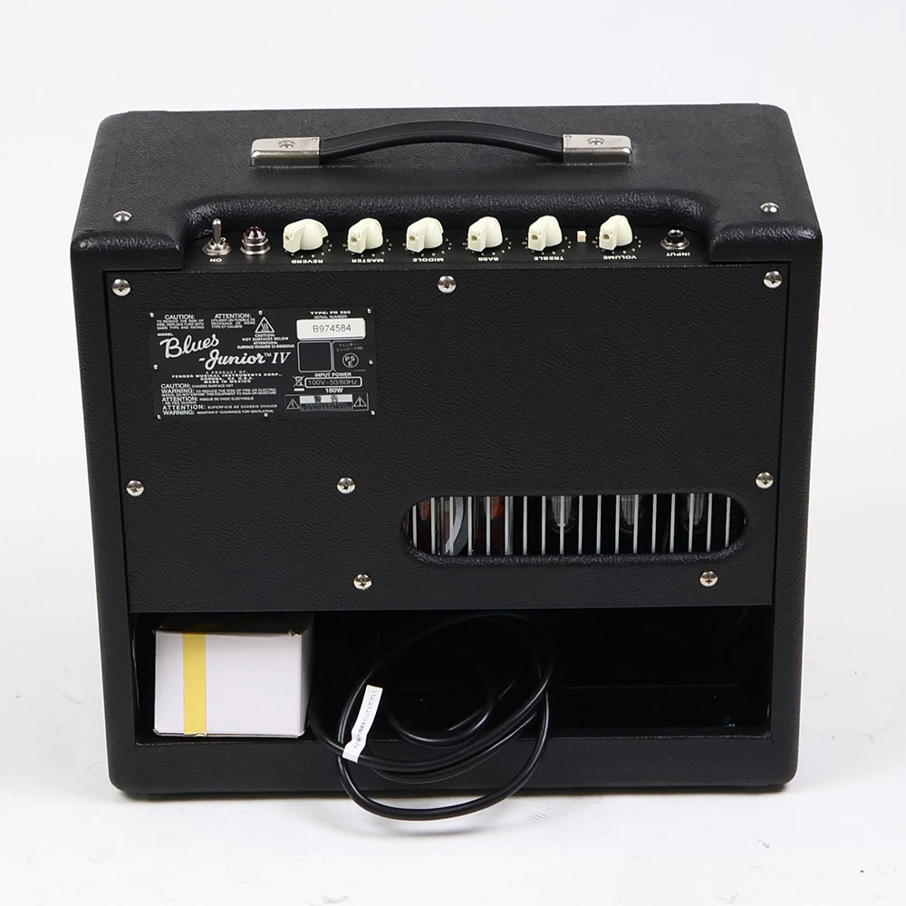 【中古】 Fender Blues Junior IV ギターアンプ コンボ 真空管アンプ 背面