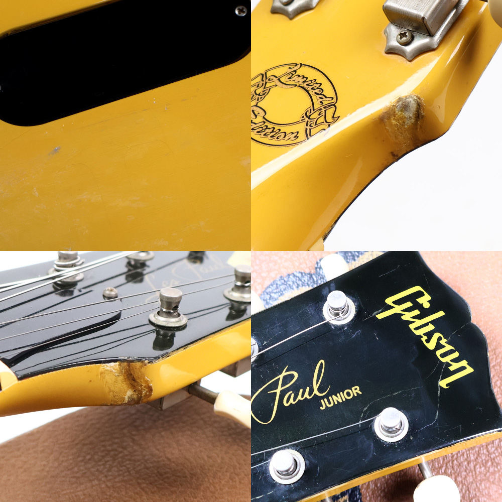 【中古】 エレキギター Gibson Les Paul Junior Double Cutaway TV Yellow Yamano Limited Edition 1996年製 ギブソン レスポールジュニア TVイエロー 傷
