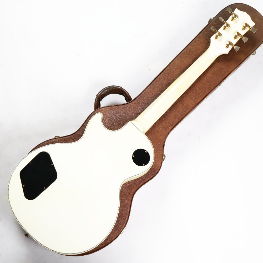 【中古】 エレキギター Gibson Les Paul Custom Alpine White 1999年製 ギブソン レスポールカスタム ホワイト ボディバック画像