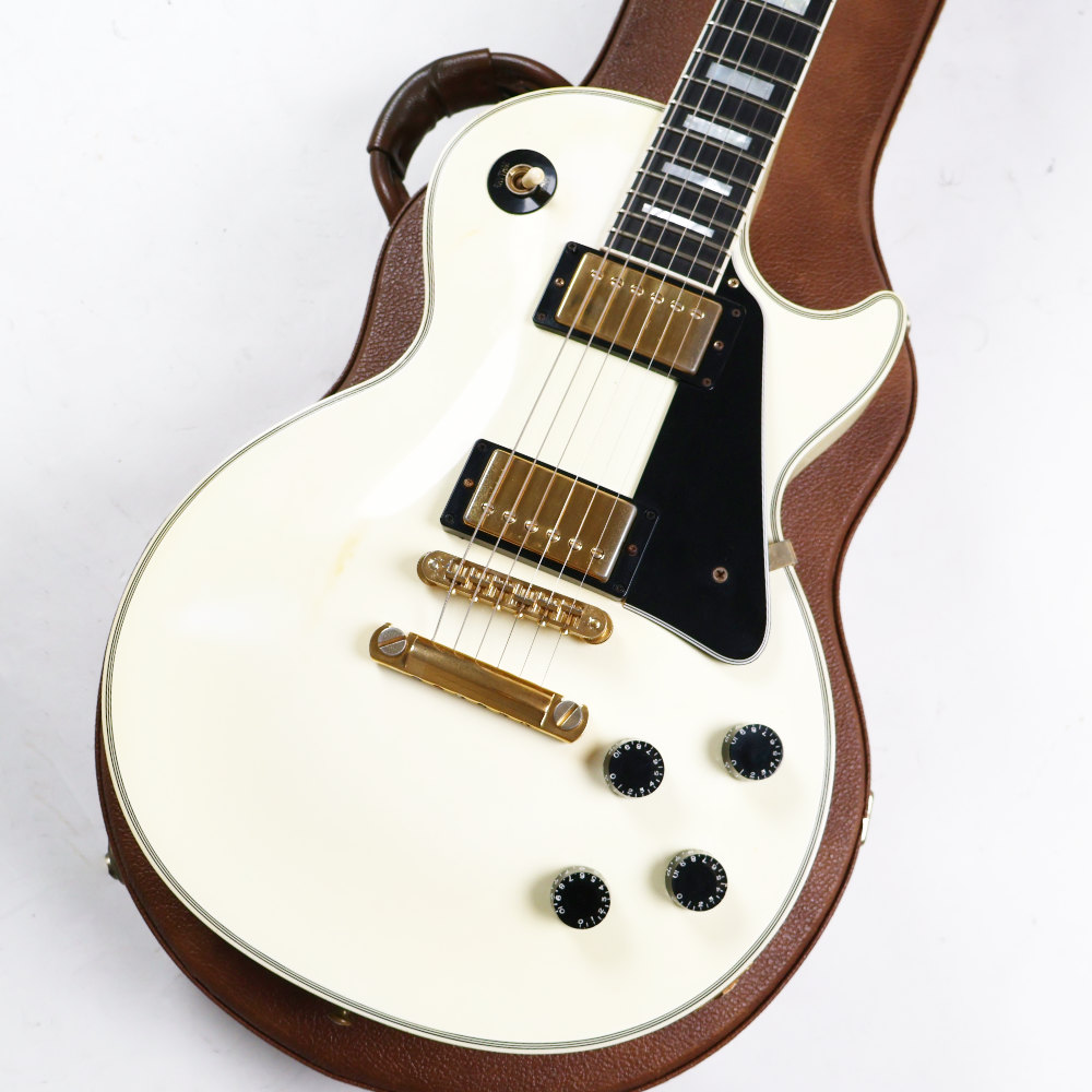 【中古】 エレキギター Gibson Les Paul Custom Alpine White 1999年製 ギブソン レスポールカスタム ホワイト ボディ画像